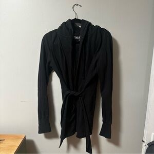 Lucky Brand Robe Sweatshirt - Size Medium - Black